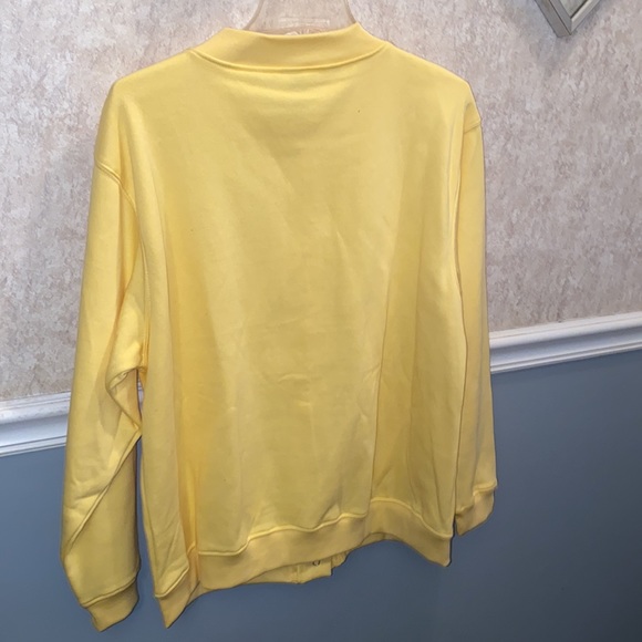 Never Worn Ladies Sweatshirt Snap Jacket Size PM - Picture 7 of 10